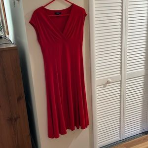 Chaps Red Dress size S